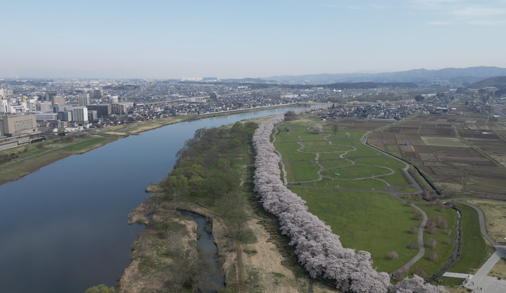 北上展勝地俯瞰